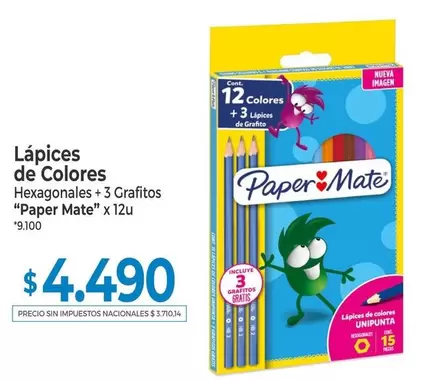 Paper Mate - Lápices de Colores