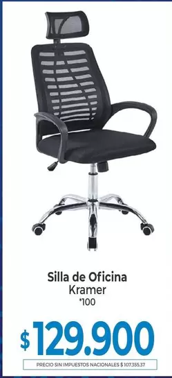 Silla de Oficina Kramer *100