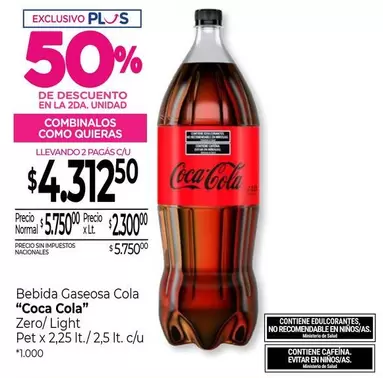 Coca cola - Zero/ Light