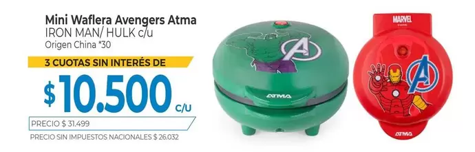 Atma - Mini Waflera Avengers