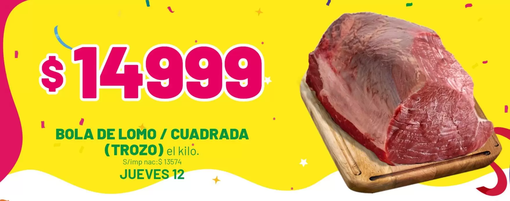 BOLA DE LOMO / CUADRADA (TROZO)