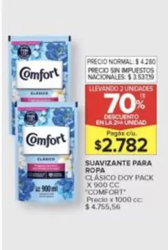 Comfort - SUAVIZANTE PARA ROPA