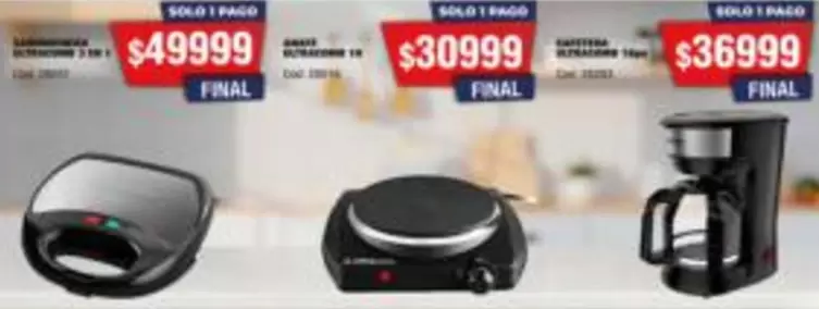 Solo - Sandwichera 3 en 1