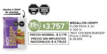 Flow - MEDALLÓN CRISPY