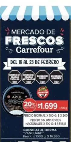 Carrefour - QUESO AZUL HORMA