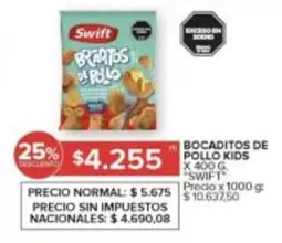 Swift - BOCADITOS DE POLLO KIDS