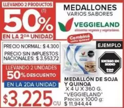 Veggieland - MEDALLONES