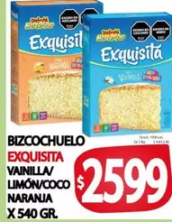 Exquisita - BIZCOCHUELO