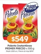 Primer Precio - Polenta Instantánea