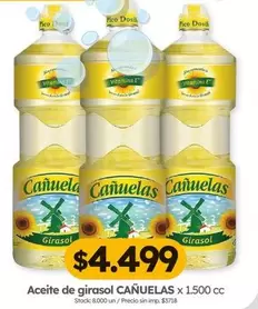 cañuelas - Aceite de girasol