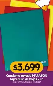 42 - Cuaderno rayado