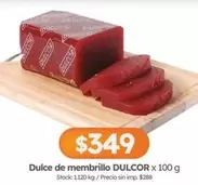 Dulcor - Dulce de membrillo x 100 g