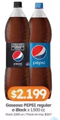 Pepsi - PEPSI regular o Black