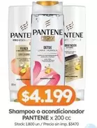 Pantene - Shampoo o acondicionador