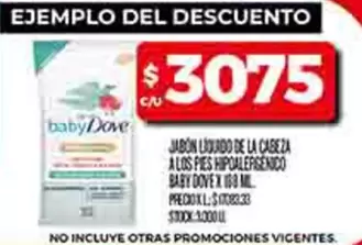 JABON LIQUIDO DE LA CABEZA A LOS PIES HIPOALERGENICO