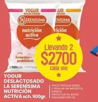 La Serenísima - YOGUR DESLACTOSADO