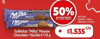 Milka - Mousse Chocolate / Vainilla