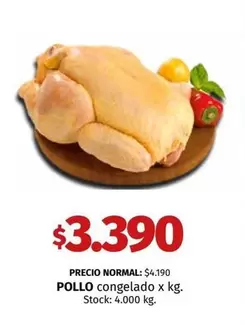 X$ - POLLO congelado x kg