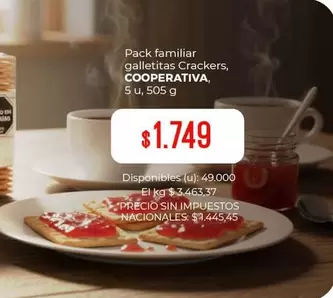 galletitas Crackers