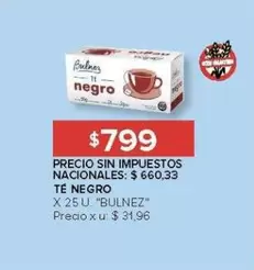 Negro - TÉ NEGRO