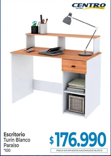 Centro - Escritorio Turín Blanco Paraiso