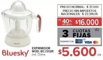 Bluesky - EXPRIMIDOR