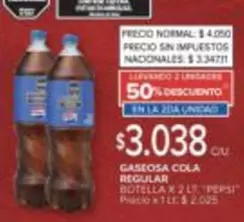 Pepsi - GASEOSA COLA REGULAR