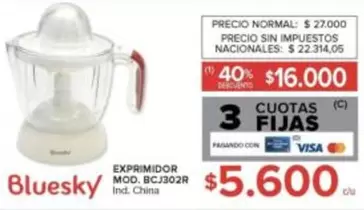 Bluesky - EXPRIMIDOR