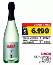 Dada - ESPUMANTE SWEET