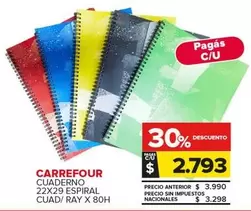 Carrefour - CUADERNO