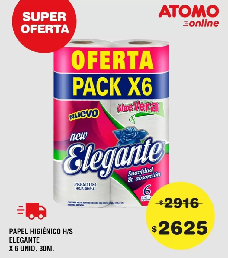 Elegante - PACK X6