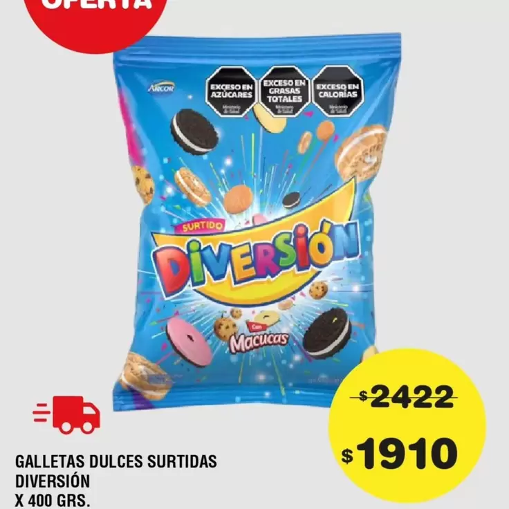 Arcor - GALLETAS DULCES SURTIDAS