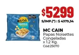 Mc Cain - Papas Noisettes Congeladas