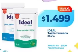Ideal - Toalla humeda