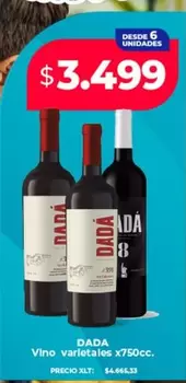 Dada - Vino varietales x750cc