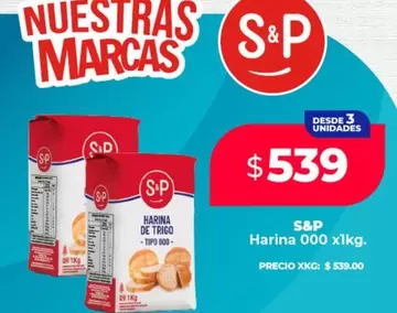 S&P - Harina 000 x1kg