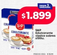 S&P - Edulcorante clasico sobres