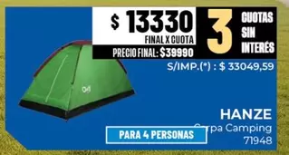 X$ - rpa Camping 71948