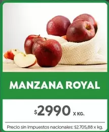 Royal - MANZANA ROYAL