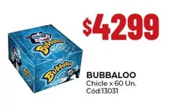 Bubbaloo - Chicle x 60 Un.