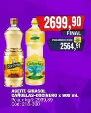Cocinero - ACEITE GIRASOL