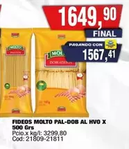 Molto - PAL-DOB AL HVO X