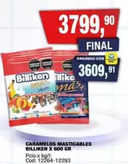 Billiken - CARAMELOS MASTICABLES