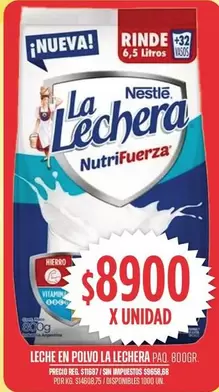 La Lechera - LECHE EN POLVO