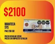 SYS - MANTECA