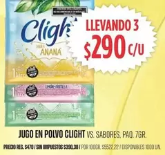 Clight - JUGO EN POLVO