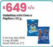 Oreo - mini  o Pepitos