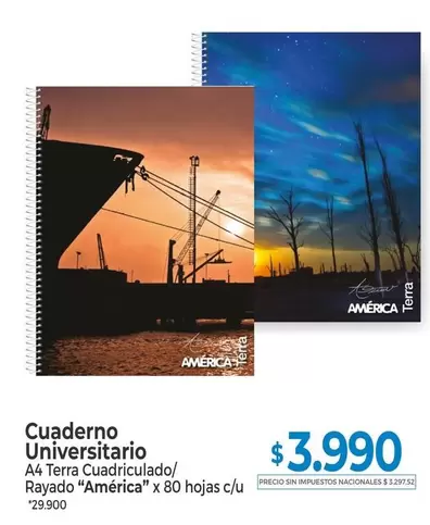 Terra - Cuaderno Universitario