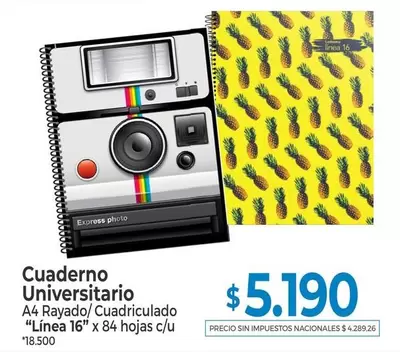 Express - Cuaderno Universitario