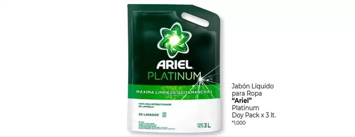 Ariel - Platinum Doy Pack